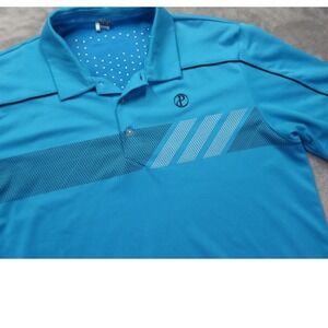 Adidas The Palisades Country Club Golf Polo Shirt XL ClimaChill Charlotte